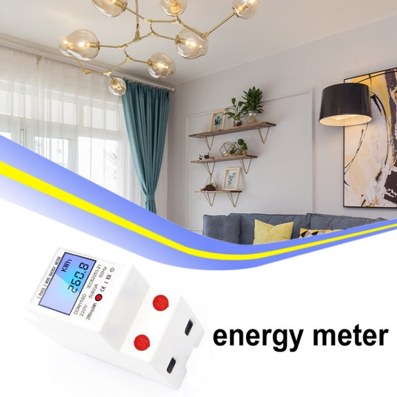 DDM15SD 5 (32) A Single-phase Multi-function Rail Meter with Backlight LCD Display
