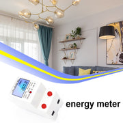 DDM15SD 20 (80) A Single-phase Multi-function Rail Meter with Backlight LCD Display