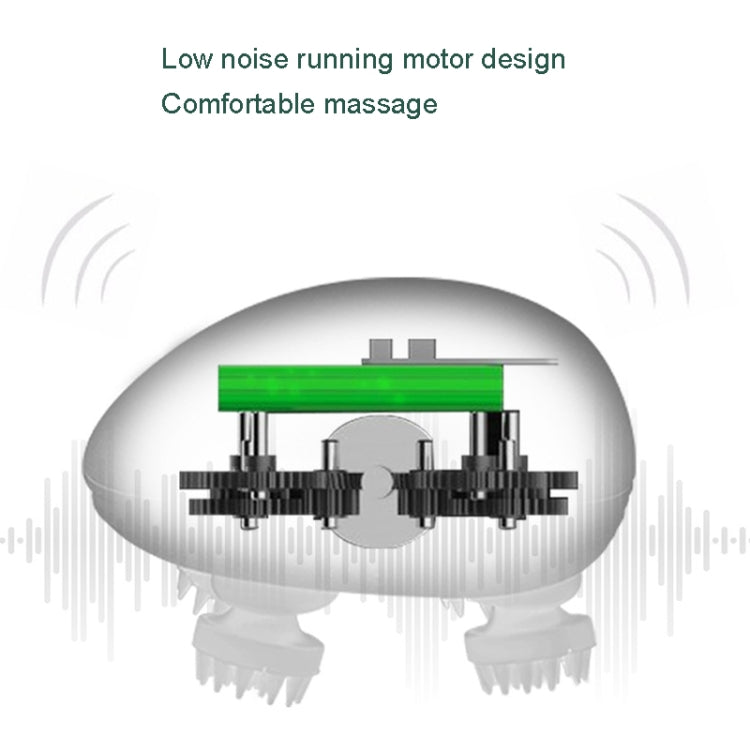 Mini Electric Head Massage(White)