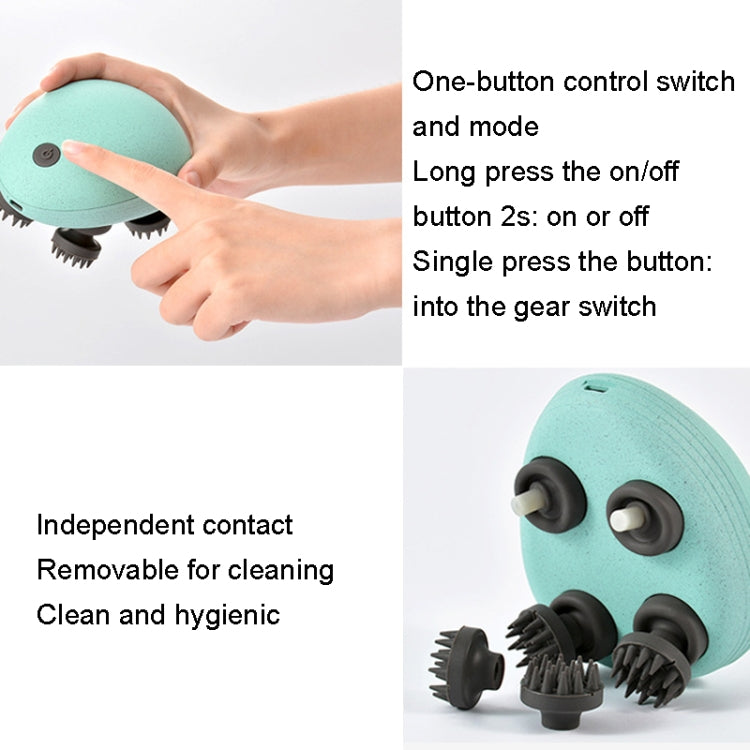Mini Electric Head Massage(Blue) - Massage & Relaxation by PMC TechLife | Online Shopping South Africa | PMC TechLife