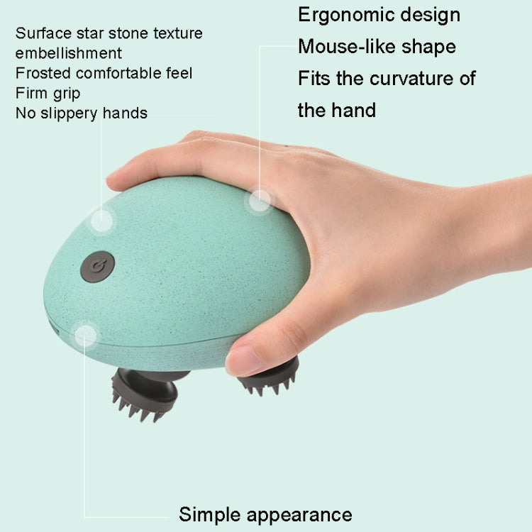 Mini Electric Head Massage(Silver) - Massage & Relaxation by PMC TechLife | Online Shopping South Africa | PMC TechLife