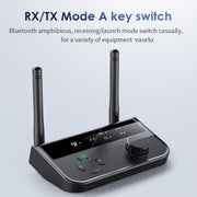 B39 2 In 1 Bluetooth 5.3AUX Music Receiver TV Computer Adapter