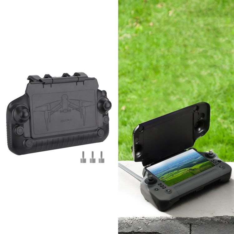 Sunnylife YK570 For DJI RC Plus Remote Control Protective Hood Plate Protective Cover(Black) - free shipping - PMC TechLife - Order now!