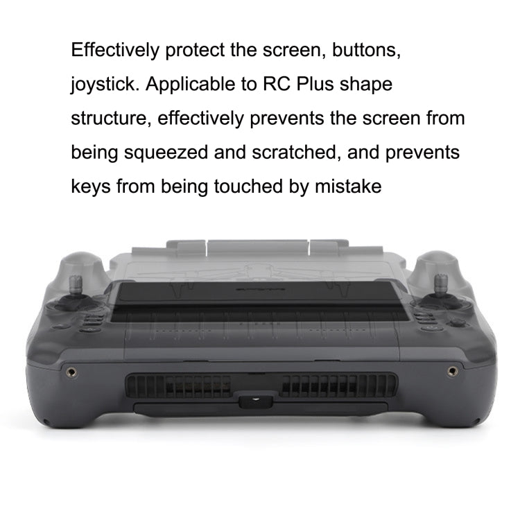 Sunnylife YK570 For DJI RC Plus Remote Control Protective Hood Plate Protective Cover(Black) - free shipping - PMC TechLife - Order now!