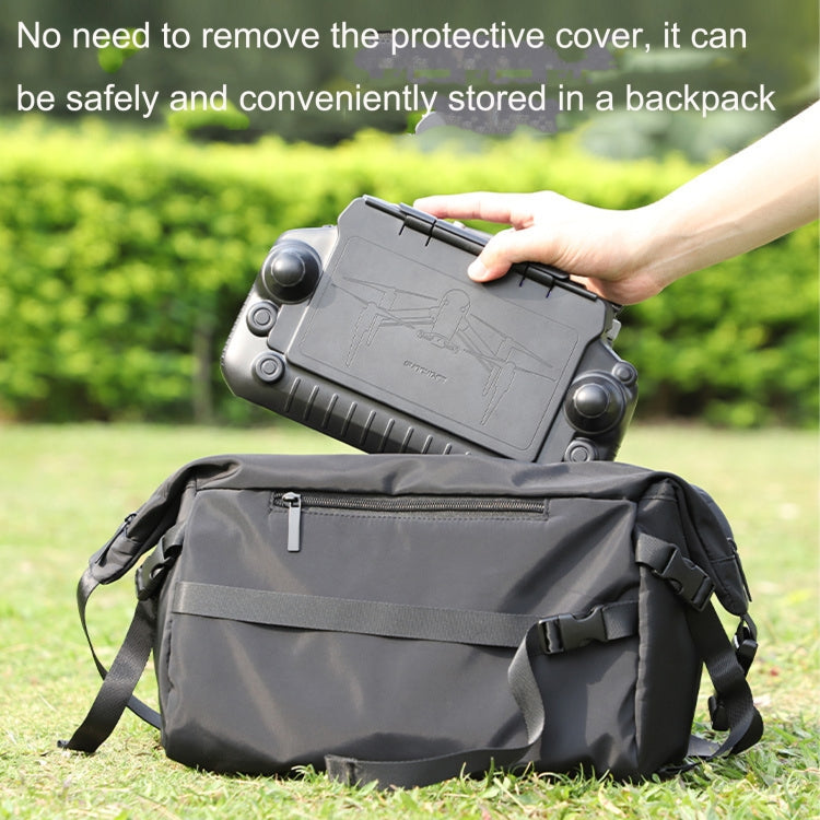 Sunnylife YK570 For DJI RC Plus Remote Control Protective Hood Plate Protective Cover(Black) - free shipping - PMC TechLife - Order now!