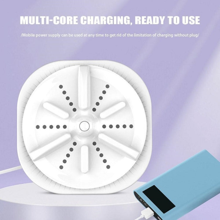 Portable Mini Turbo Switch Three-Speed Timing Washing Machine, Size: Remote Control Switch(Purple) - Washing Machines & Accessories by PMC TechLife | Online Shopping South Africa | PMC TechLife