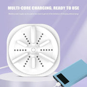 Portable Mini Turbo Switch Three-Speed Timing Washing Machine, Size: Remote Control Switch(Purple)