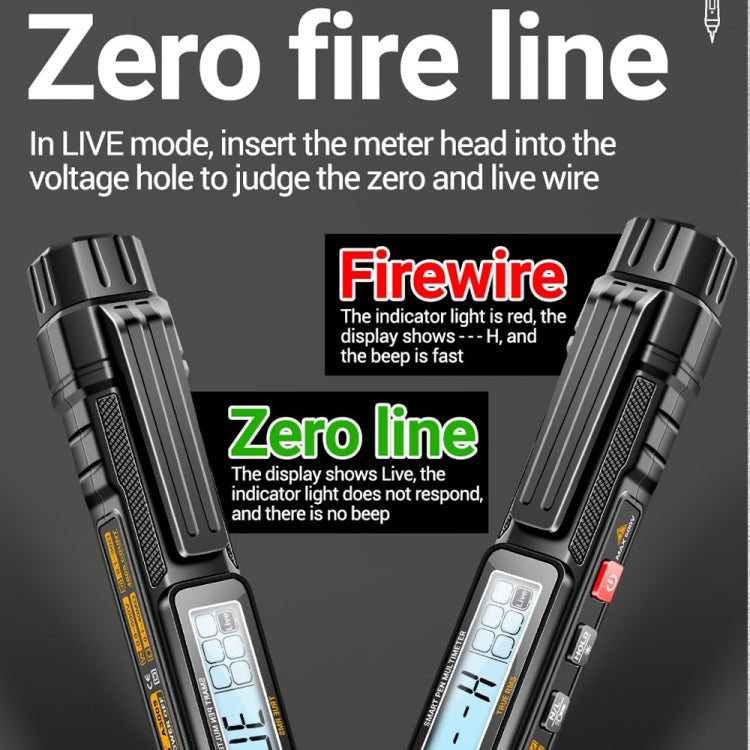 ANENG A3005A 10MHZ/40MF/40 Megohm Intelligent Anti-burning High-precision Digital Universal Meter(Standard) - Digital Multimeter by ANENG | Online Shopping South Africa | PMC TechLife | Buy Now Pay Later Mobicred