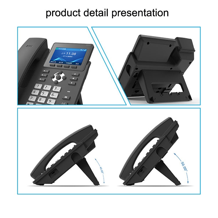 S135 PSTN+SIP Dual Mode Recording Smart Phone 6 Ways VOIP Network Phone IP Phone - Smart Rings / Smart Telephones by PMC TechLife | Online Shopping South Africa | PMC TechLife | Buy Now Pay Later Mobicred