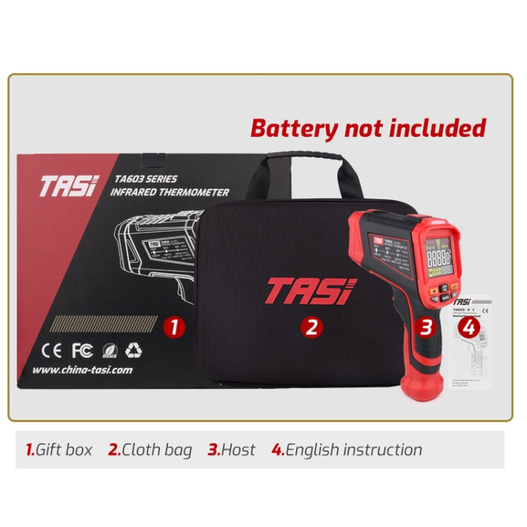 TASI TA603B -32-1380 degrees Celsius Color Screen Infrared Thermometer Industrial Electronic Thermometer - free shipping - PMC TechLife - Order now!