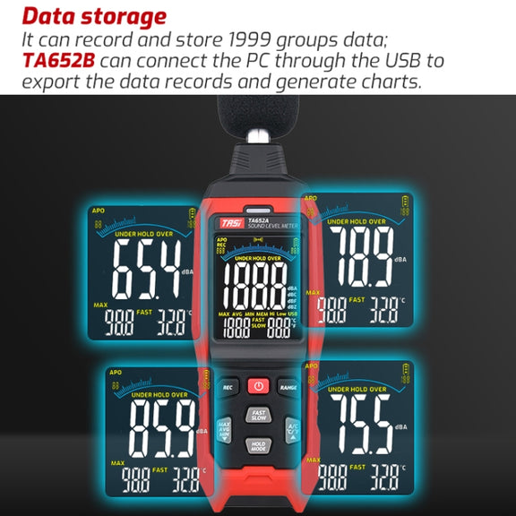 TASI TA652A Home Noise Tester Detection Volume Device