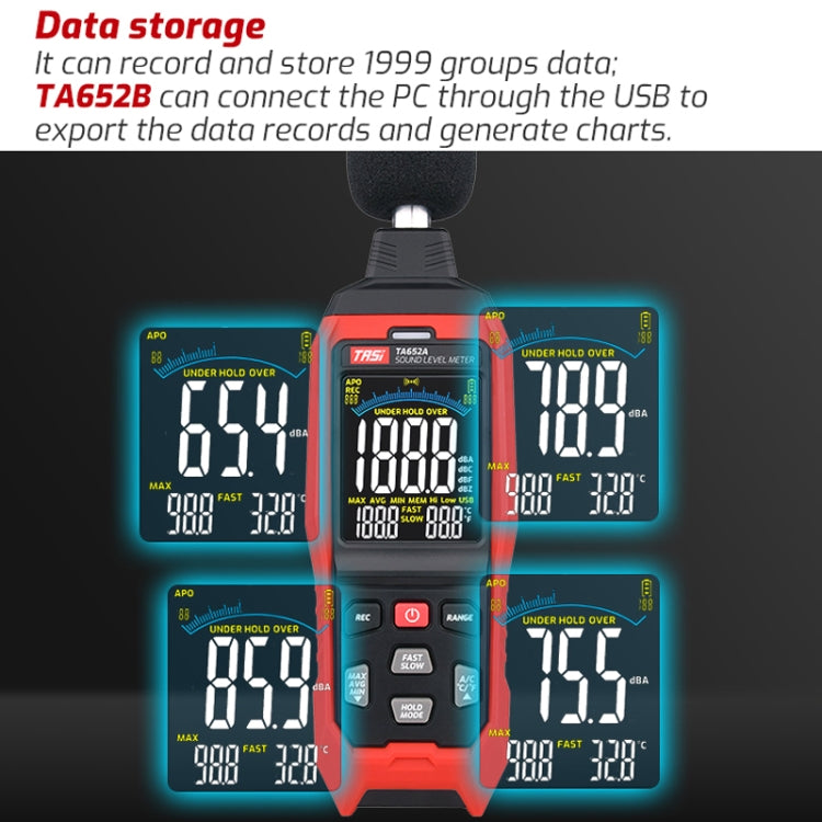 TASI TA652A Home Noise Tester Detection Volume Device