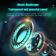 N35 TWS Colorful Light In-Ear Low Latency Wireless Bluetooth Game Earphones, Style: Digital Display