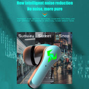 N35 TWS Colorful Light In-Ear Low Latency Wireless Bluetooth Game Earphones, Style: Non-digital Display