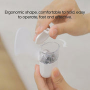 Rechargeable Eye Sprayer Mini Face Steamer Humidifier with Fine Mist(White)