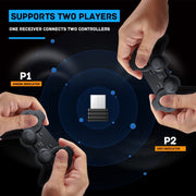 Super Console X 64GB 30000+ Games Wireless 4K HD 3D Double Game Console Box, US Plug