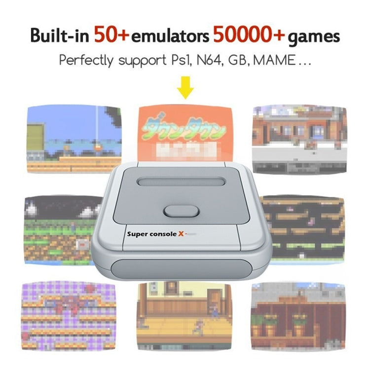 Super Console X 64GB 30000+ Games Wireless 4K HD 3D Double Game Console Box, US Plug - free shipping - PMC TechLife - Order now!