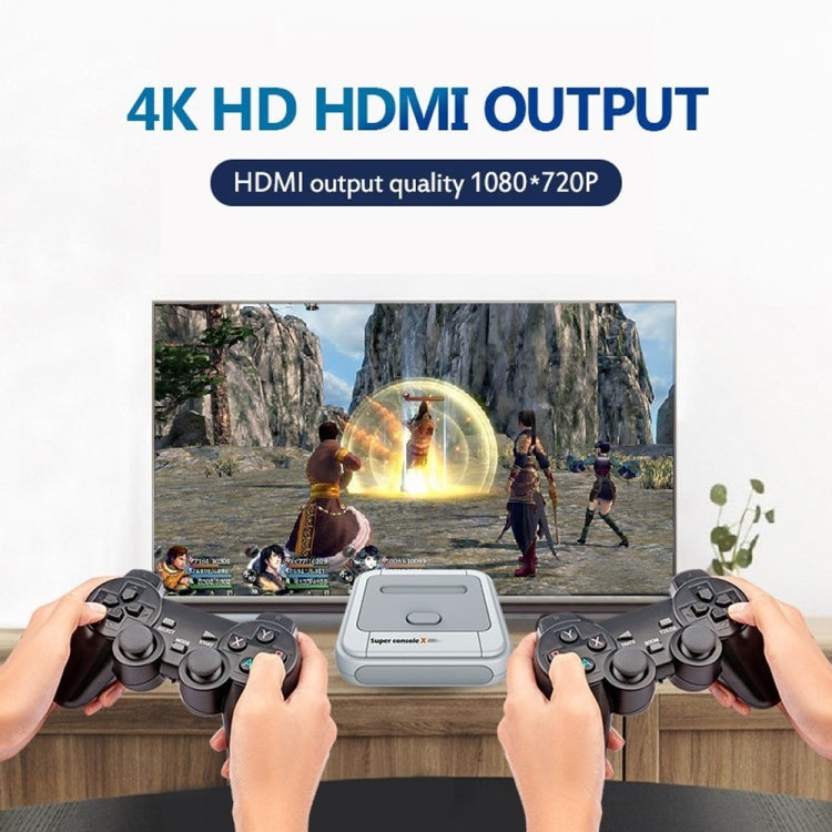Super Console X 64GB 30000+ Games Wireless 4K HD 3D Double Game Console Box, US Plug - free shipping - PMC TechLife - Order now!