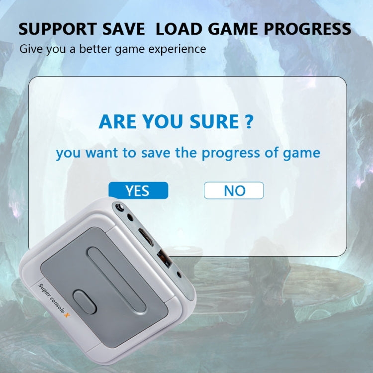 Super Console X 64GB 30000+ Games Wireless 4K HD 3D Double Game Console Box, US Plug - free shipping - PMC TechLife - Order now!