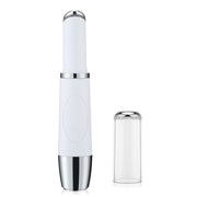Eye Vibration Heating Massage Pen Removing Eye Wrinkle and Importing Massager Beauty Instruments(White)
