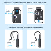 APEXEL APL-MS002CWH 200x High-Definition Children Science Education Microphone Lens With CPL(Black)