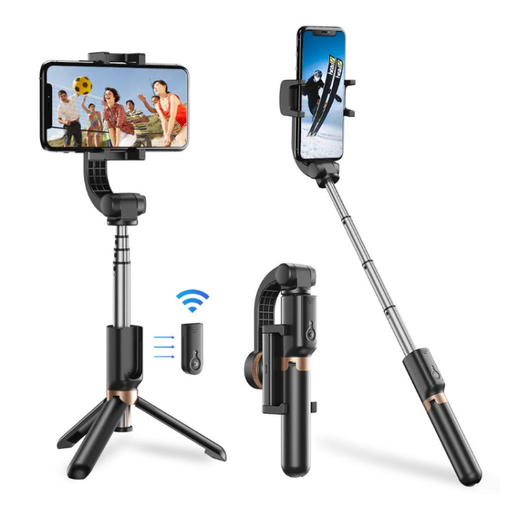 APEXEL APL-D6 Live Video Multifunctional Mobile Phone Gimbal Stabilizer Selfie Stick - free shipping - PMC Jewellery - Order now!