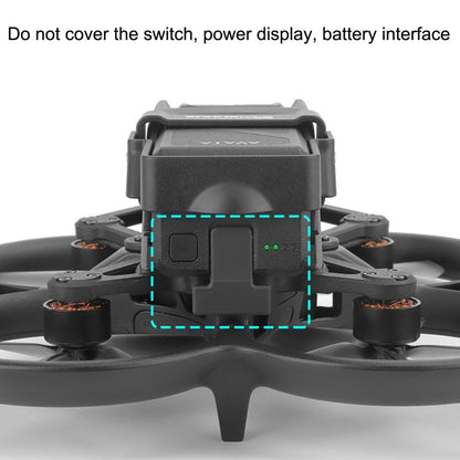 Sunnylife AT-DC503 For DJI Avata Battery Anti-Release Buckle Anti-Loose Falling Folding Buckle(Black) - free shipping - PMC Jewellery - Order now!