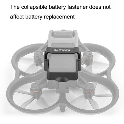 Sunnylife AT-DC503 For DJI Avata Battery Anti-Release Buckle Anti-Loose Falling Folding Buckle(Black) - free shipping - PMC Jewellery - Order now!