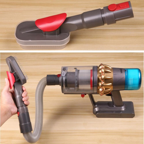 For Dyson V6 V7 V8 V9 Meile Vacuum Cleaner Pet Hair Removal Brush, Spec: With SHARK Adapter