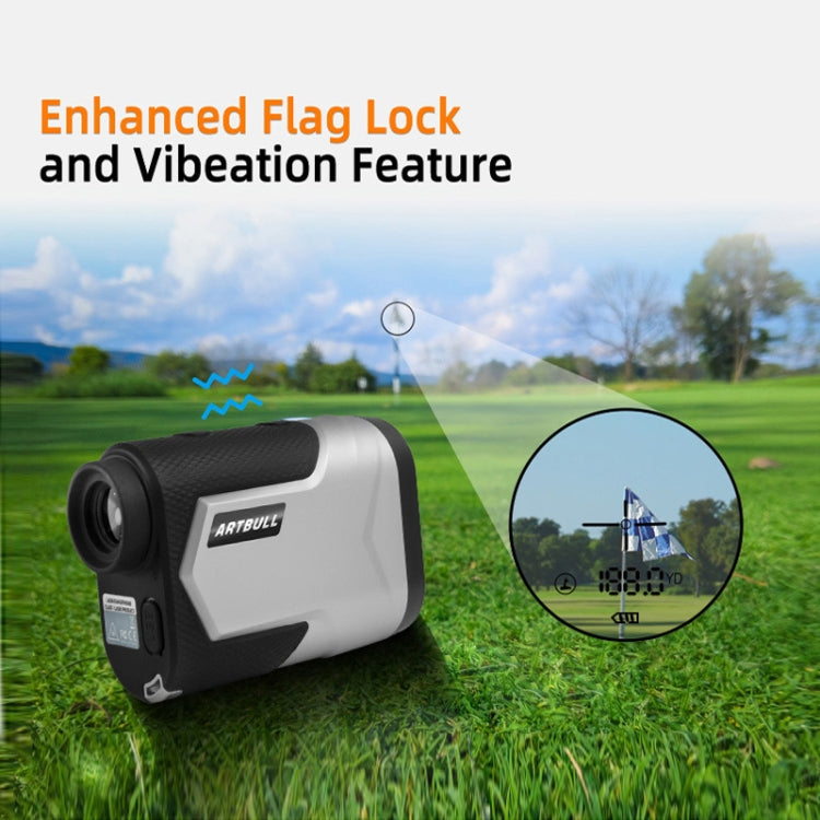 ARTBULL Golf Rechargeable Telescope Laser Rangefinder with Screen, Specification: 1200m - free shipping - PMC TechLife - Order now!