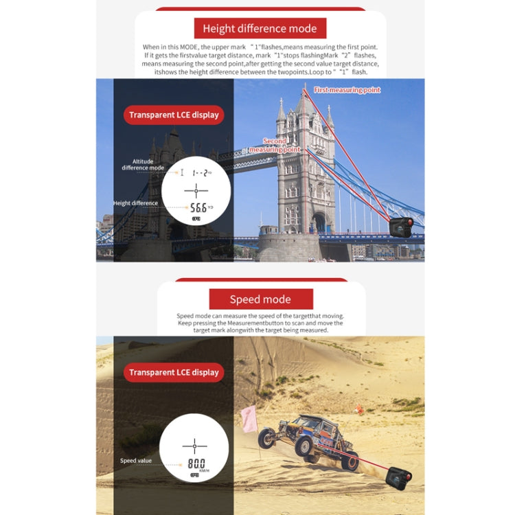 ARTBULL 1000m Golf Laser Rangefinder Telescope Altimeter Speedometer - free shipping - PMC TechLife - Order now!