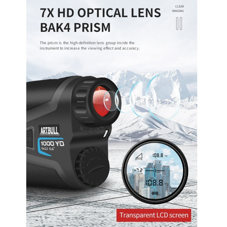 ARTBULL 1000m Golf Laser Rangefinder Telescope Altimeter Speedometer - free shipping - PMC Jewellery - Order now!