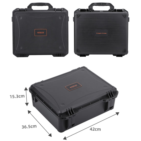 Sunnylife AQX-8 For Mavic 3 Pro / Mavic 3 Classic / Mavic 3 Water-resistant Large Capacity Protective Handbox(Black)