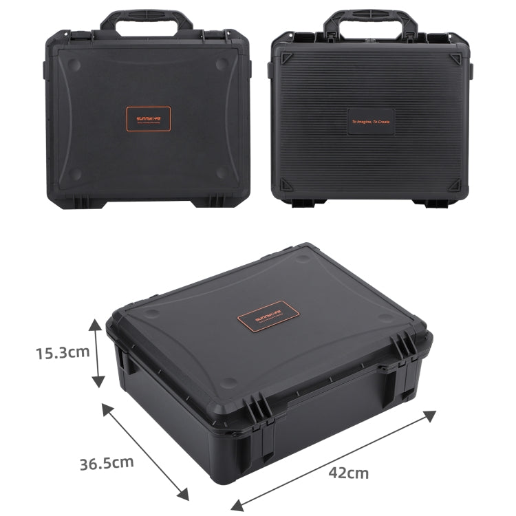 Sunnylife AQX-8 For Mavic 3 Pro / Mavic 3 Classic / Mavic 3 Water-resistant Large Capacity Protective Handbox(Black)