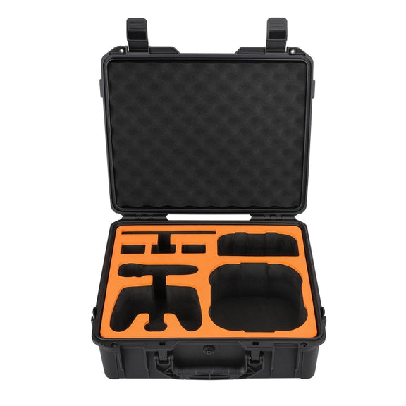 Sunnylife AQX-9 For DJI Avata Flying Glasses Water-resistant Large Capacity Protective Carrying Case(Black)