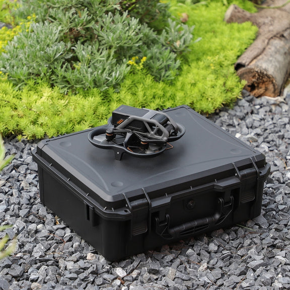 Sunnylife AQX-9 For DJI Avata Flying Glasses Water-resistant Large Capacity Protective Carrying Case(Black)