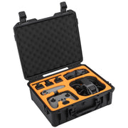 Sunnylife AQX-9 For DJI Avata Flying Glasses Water-resistant Large Capacity Protective Carrying Case(Black)