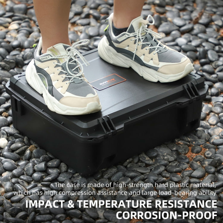 Sunnylife AQX-9 For DJI Avata Flying Glasses Waterproof Large Capacity Protective Carrying Case(Black) - free shipping - PMC TechLife - Order now!