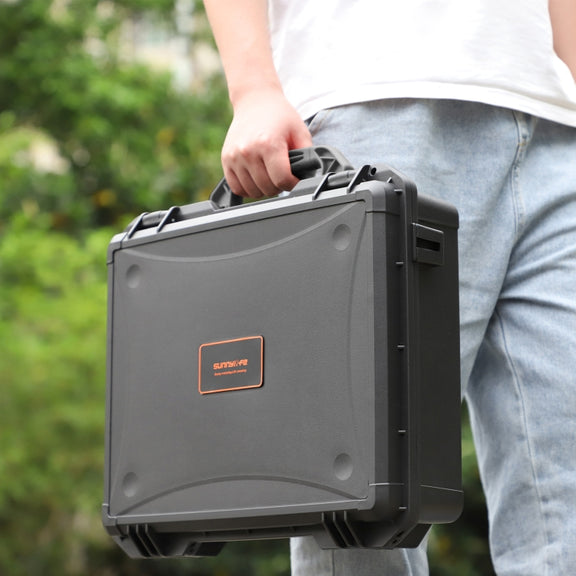 Sunnylife AQX-9 For DJI Avata Flying Glasses Water-resistant Large Capacity Protective Carrying Case(Black)
