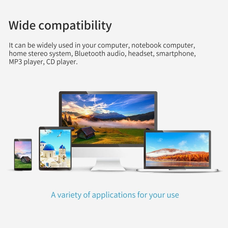 3 In 1 Bluetooth 5.0 Adapter TV Computer Wireless Audio Receiving Transmitter - Audio Receiver Transmitter by PMC TechLife | Online Shopping South Africa | PMC TechLife