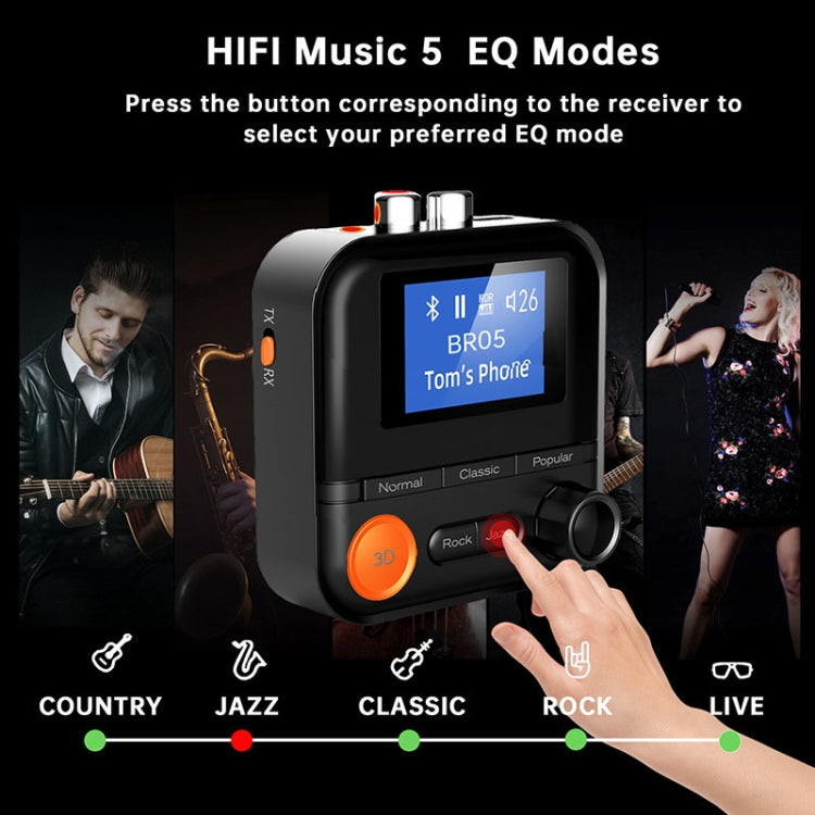 BR05 AUX 2RCA TF Bluetooth Adapter Wireless Receiver Transmitter - Audio Receiver Transmitter by PMC TechLife | Online Shopping South Africa | PMC TechLife