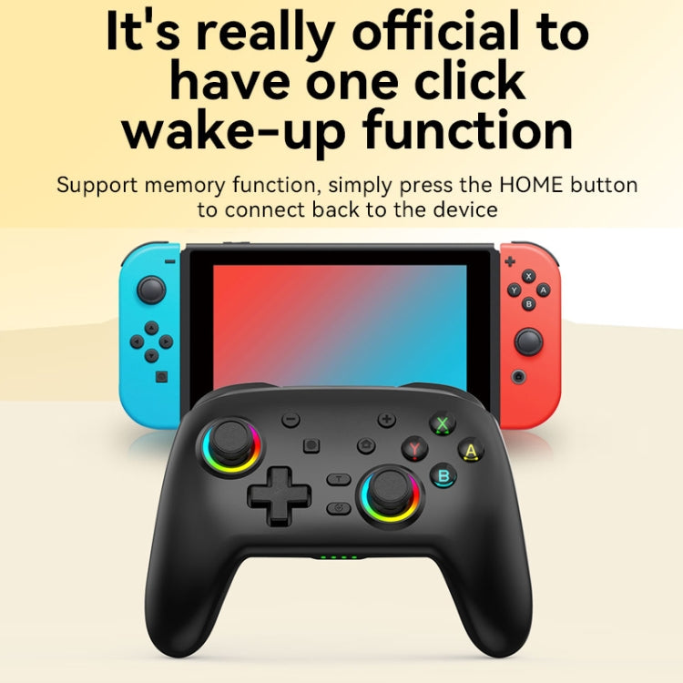 Wireless Bluetooth Somatosensory Vibration Gamepad for Nintendo Switch/Switch PRO, Color: Black - Gamepads by PMC TechLife | Online Shopping South Africa | PMC TechLife