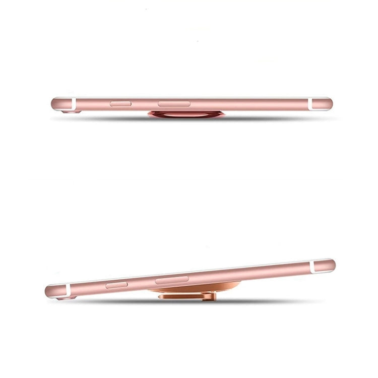 Full Metal Bracket 360 Degree Rotating Magnetic Phone Ring Buckle(Silver) - Ring Holder by PMC TechLife | Online Shopping South Africa | PMC TechLife