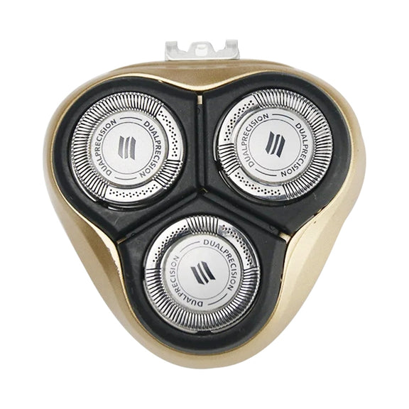 For Philips AT/PT Series Razor Integral Head with HQ8 Double-layer Blades(Gold)