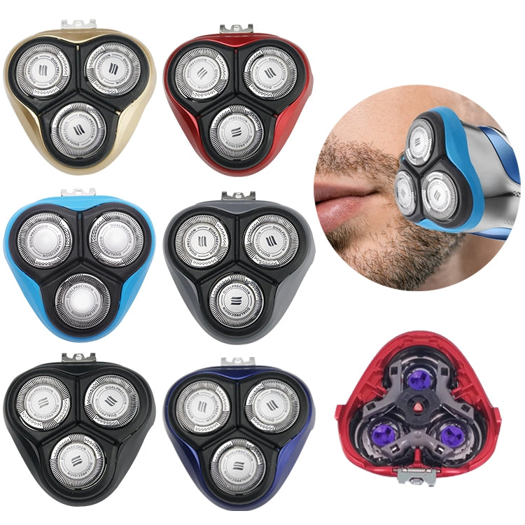 For Philips AT/PT Series Razor Integral Head with HQ8 Double-layer Blades(Dark Grey)
