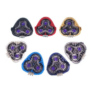 For Philips AT/PT Series Razor Integral Head with HQ8 Double-layer Blades(Dark Grey)