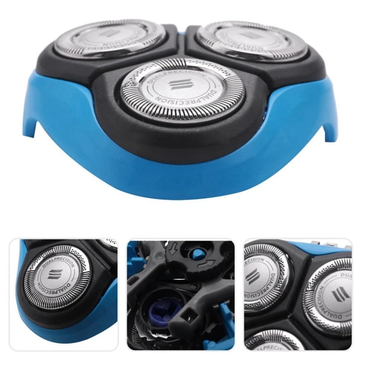 For Philips AT/PT Series Razor Integral Head with HQ8 Double-layer Blades(Black) - free shipping - PMC TechLife - Order now!