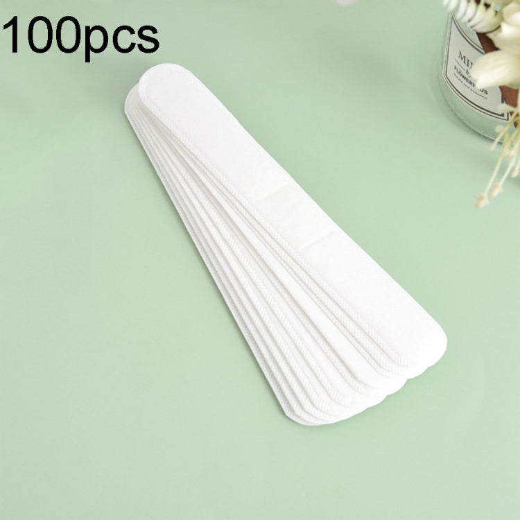 100pcs Disposable Hat Brim Stickers Shirt Collar Anti-dirty Sweat-absorbing Stickers(White) - free shipping - PMC TechLife - Order now!