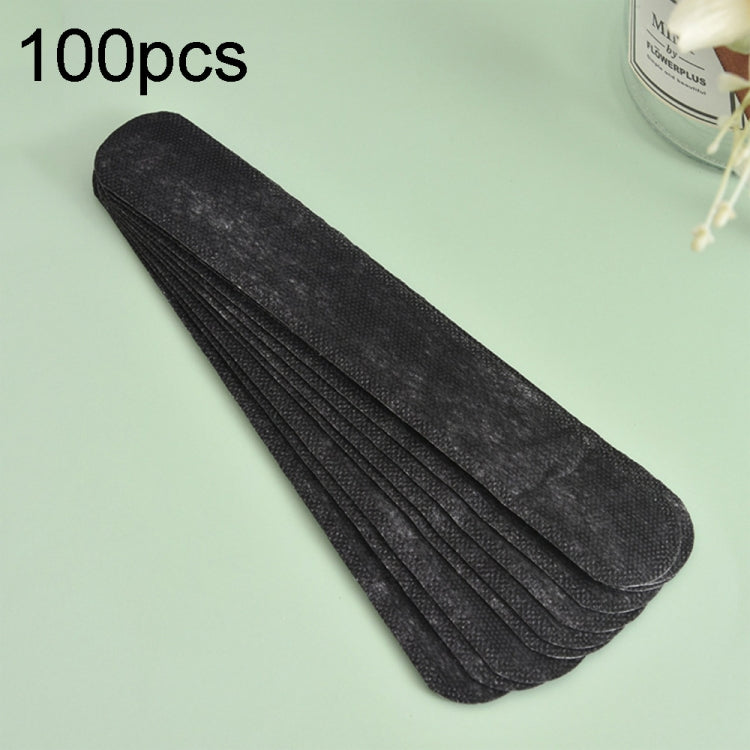 100pcs Disposable Hat Brim Stickers Shirt Collar Anti-dirty Sweat-absorbing Stickers(Black) - free shipping - PMC TechLife - Order now!