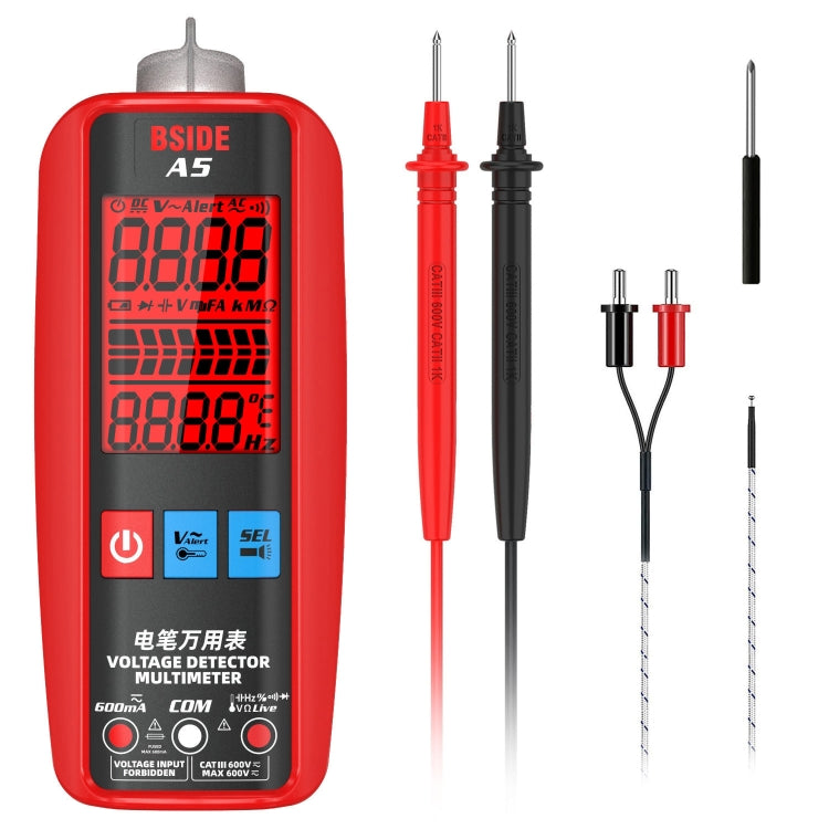 BSIDE A5 High Precision Intelligent Digital Pen Universal Table(Standard Without Battery) - Digital Multimeter by BSIDE | Online Shopping South Africa | PMC Jewellery | Buy Now Pay Later Mobicred